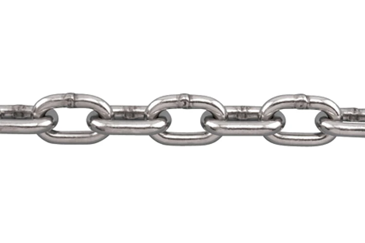 Manufacturer Stainless Steel Polished  NACM90 Straight Link Chain