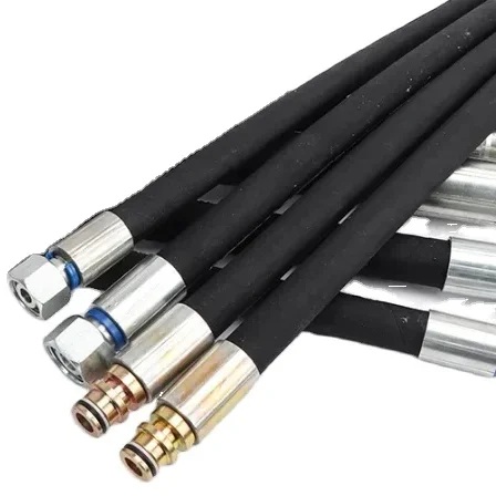 Hydraulic Hose  Rubber Hose Manufacturers Industrial High Pressure Steel Wire Spiral Hydraulic Rubber Hose