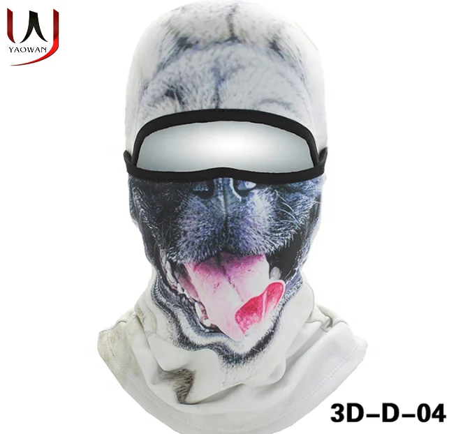 Wholesale 3D Animal Funny Balaclava Full Face Mask Cycling Bike Motorcycle Skiing Snowboarding Music Festival Party Halloween