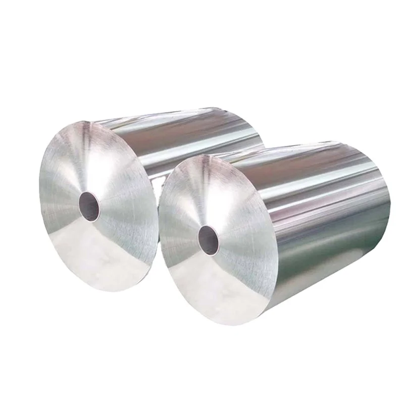 Factory Supply Price Food Grade Aluminum Foil Roll Jumbo 8011 11 12 13 15 Micron 30cm Aluminum Foil