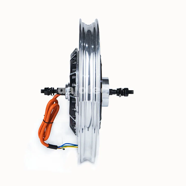 Efficient and Reliable 17 inch 36V 48V 72V  1500W Electric motorcycle motor