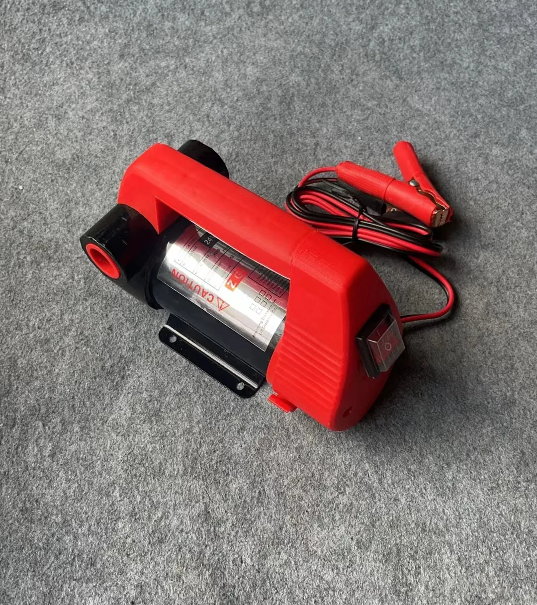 12V high power portable electric oil pump Diesel oil pump small kerosene oil drum pump equipment