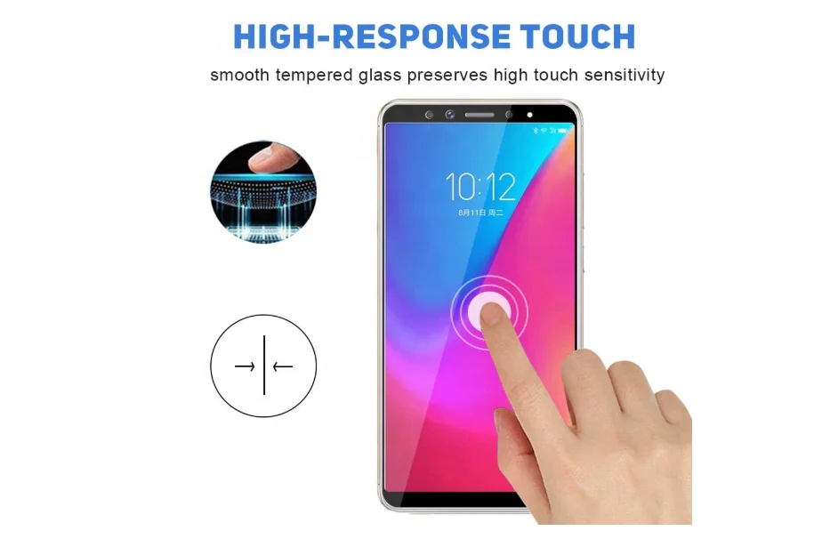 Прозрачная Взрывозащищенная пленка из закаленного стекла для сотового телефона Lenovo K5 Pro