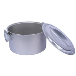 Three piece set aluminum cooker large aluminum pot aluminum soup pot