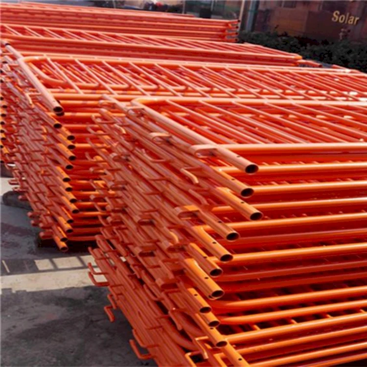 Wholesale Reasonable Price Iron Horse Guardrail Square Construction Colorbond Fence