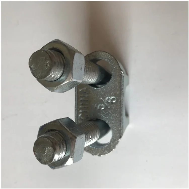 Factory supply Overhead line hardware line fittings JK clamp U bolt for stay wire
