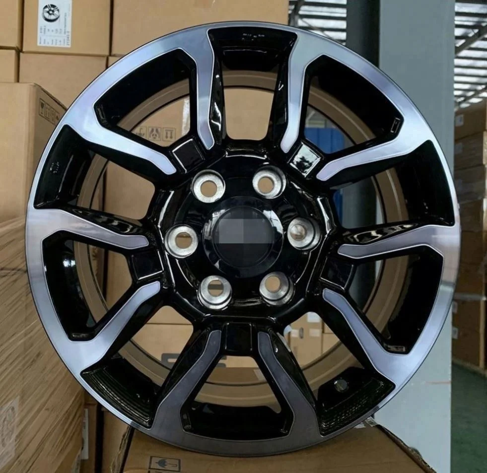 6X139.7 17 Inch 18 Inch 20-30 Et 106.1 Cb Passenger Car Alloy Wheel Rim For Toyota 4Runner Cruiser Fortuner Hilux Prado Sequoia