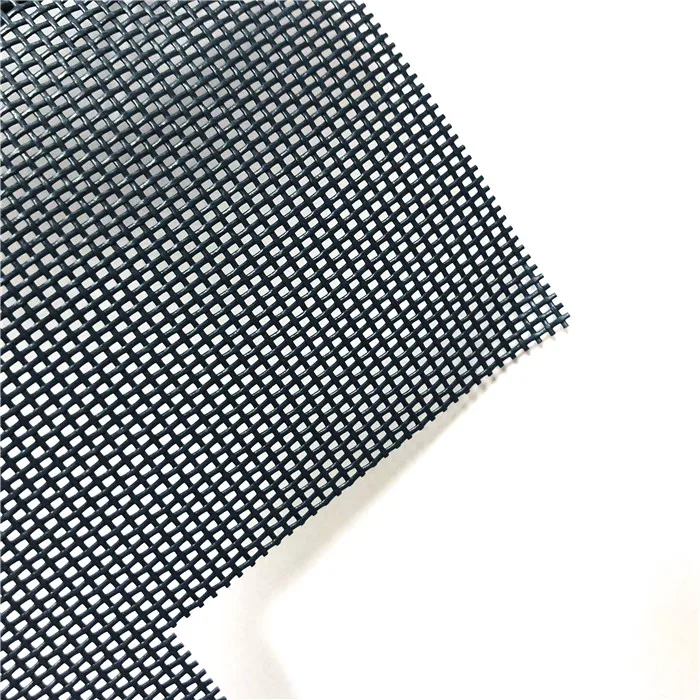 1*1 pvc woven mesh fabric vinyl coated polyester mesh