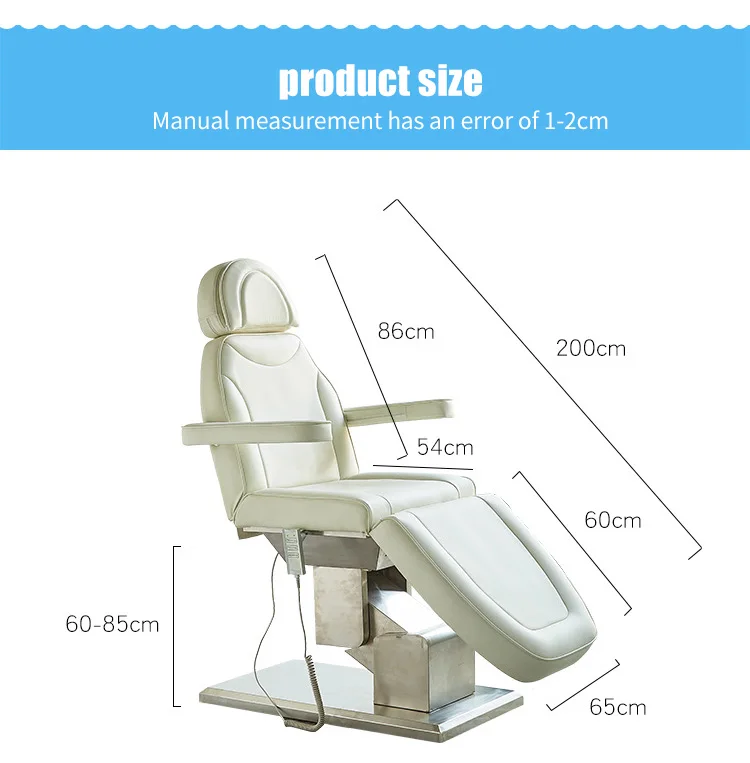 dubai luxury full body vibrating therapy electric salon beauty parlour bed massage tables chair