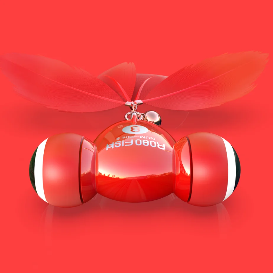 MayMaw KitiFish 2021 New Item Cat Kitty Lovely Interactive Toy Feather Fish Toy