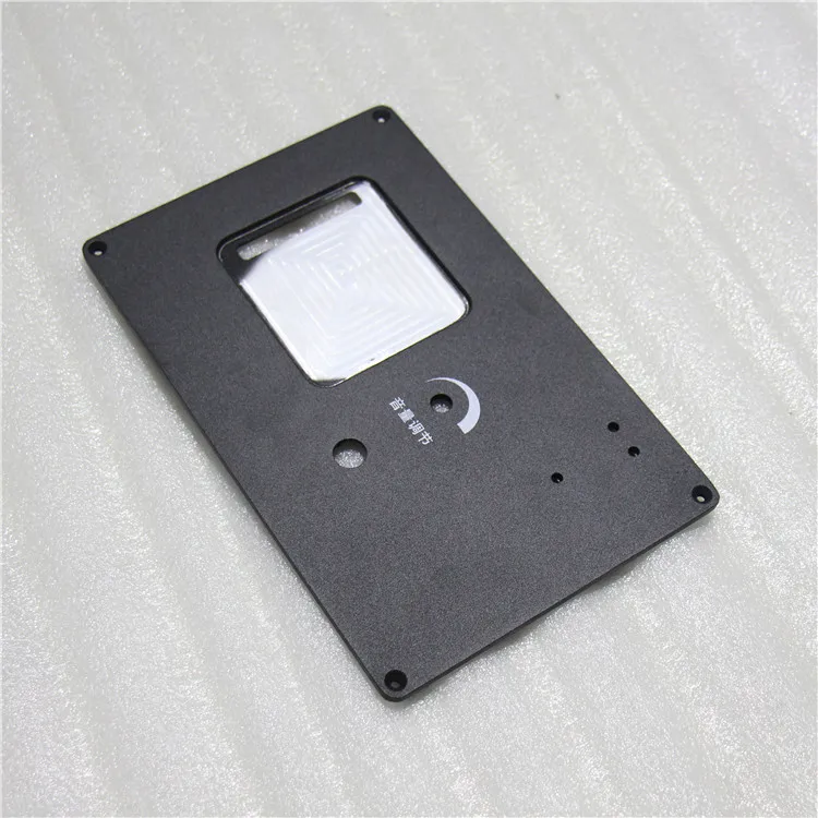 Sheet Metal Stamping Aluminum Alloy broadcast control box mounting plate for Subway Train TV