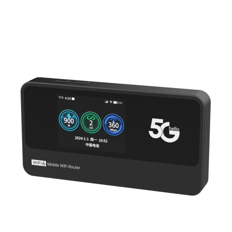 5G Mobile Hotspot WiFI6 Router Wifi Mobile MiFis Unlocked Lte Advanced Internet MiFis pocket wifi