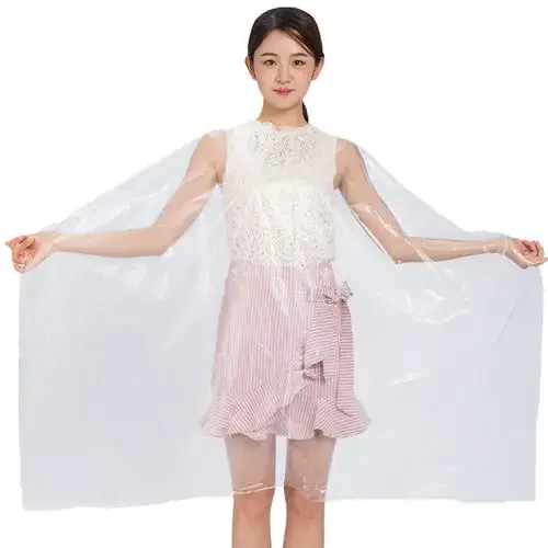 Professional Waterproof Haircut Cape Disposable Barbershop Capes Hair Capes For Hair Dye Washing