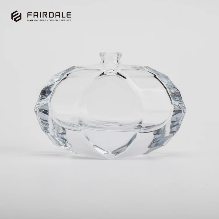 Fairdale Luxury 75ml Empty Clear 30ml 50ml 100ml Perfume Bottle Fillers With Acrylic Cap