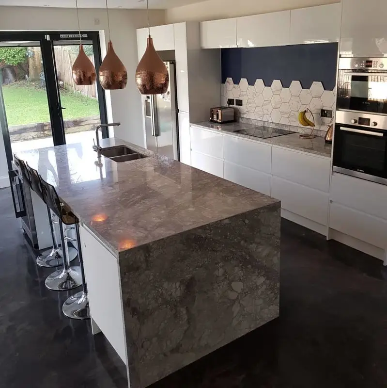 
HengFeng No Bpa No Voc 3d Metallic Resistant Epoxy Floor Coating 