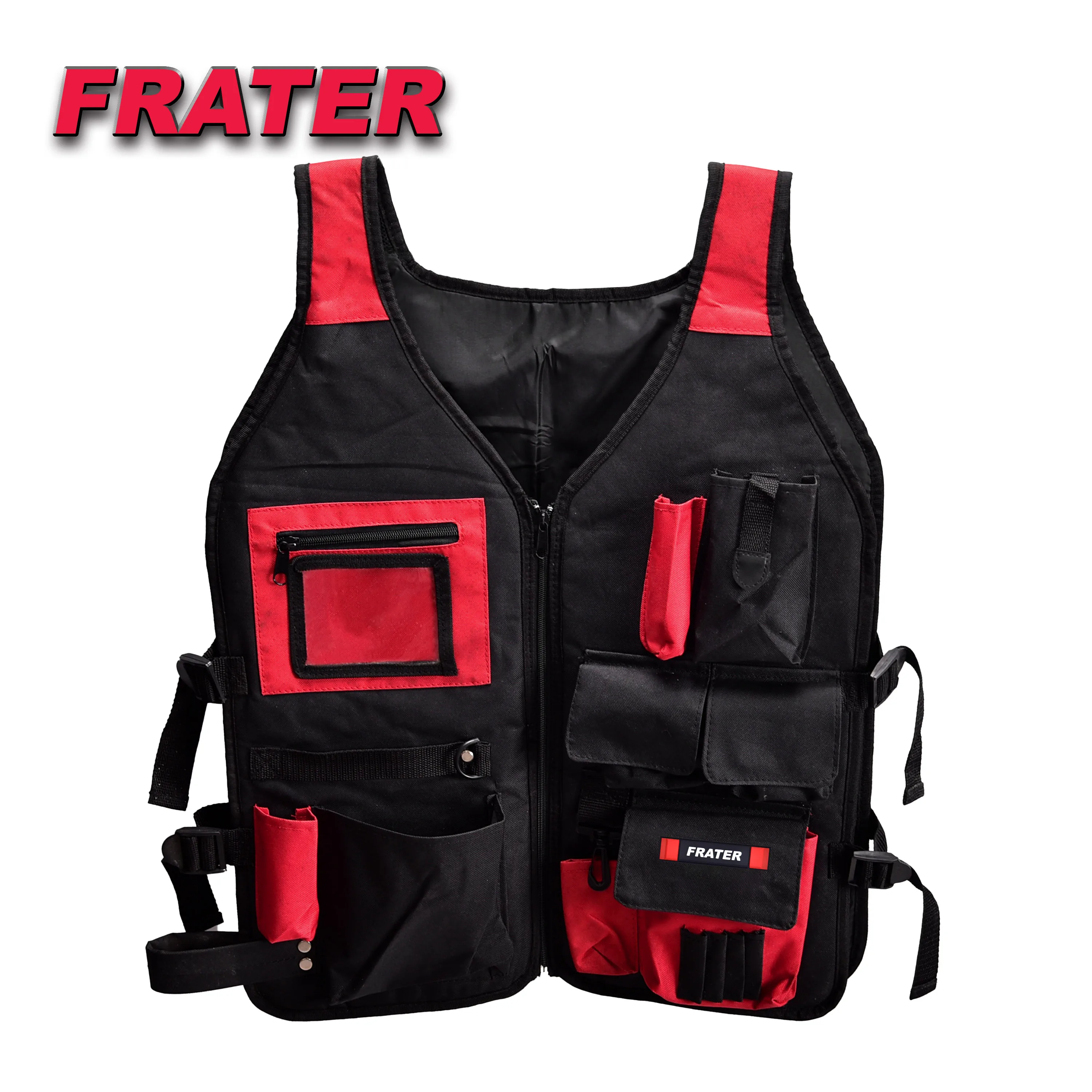 
Frater Multifunction Safety Type Tool Work Vest Wear Electrician Tool Vest For Repair Man With Pockets 