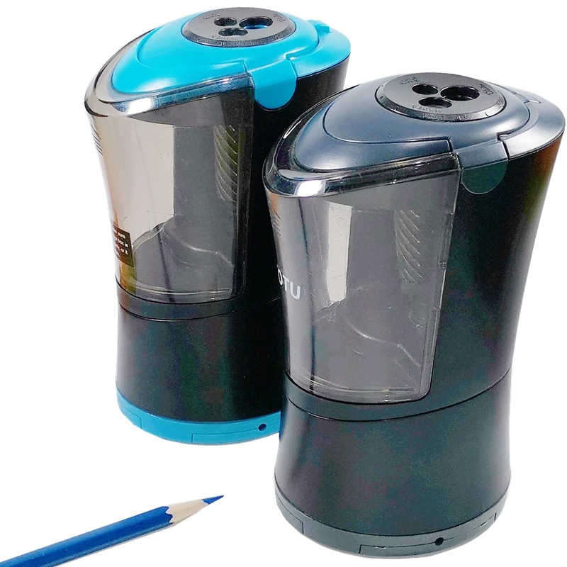 JD3018-3 Three Hole 6-12MM  LED USB Helical Blade Electric Pencil Sharpener