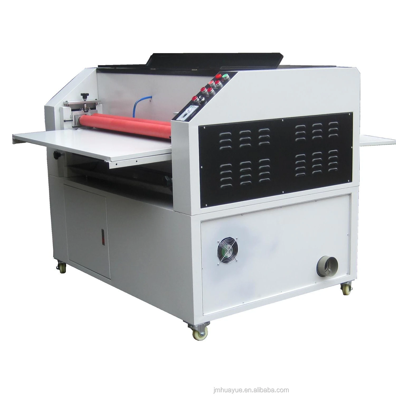 36 inch coater machine uv lamp curing  glossy effect coating uv roller press machines