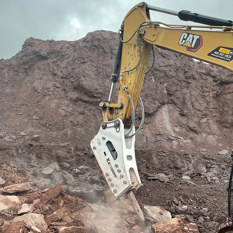 Cylinder Assembly Pipeline Kit Underwater Fully Open Die Msb Electric Bushing for Hydraulic Face Forging Breaker Hammer