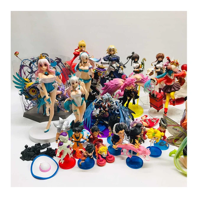 Japanese custom original anime mini action figure toys for sales