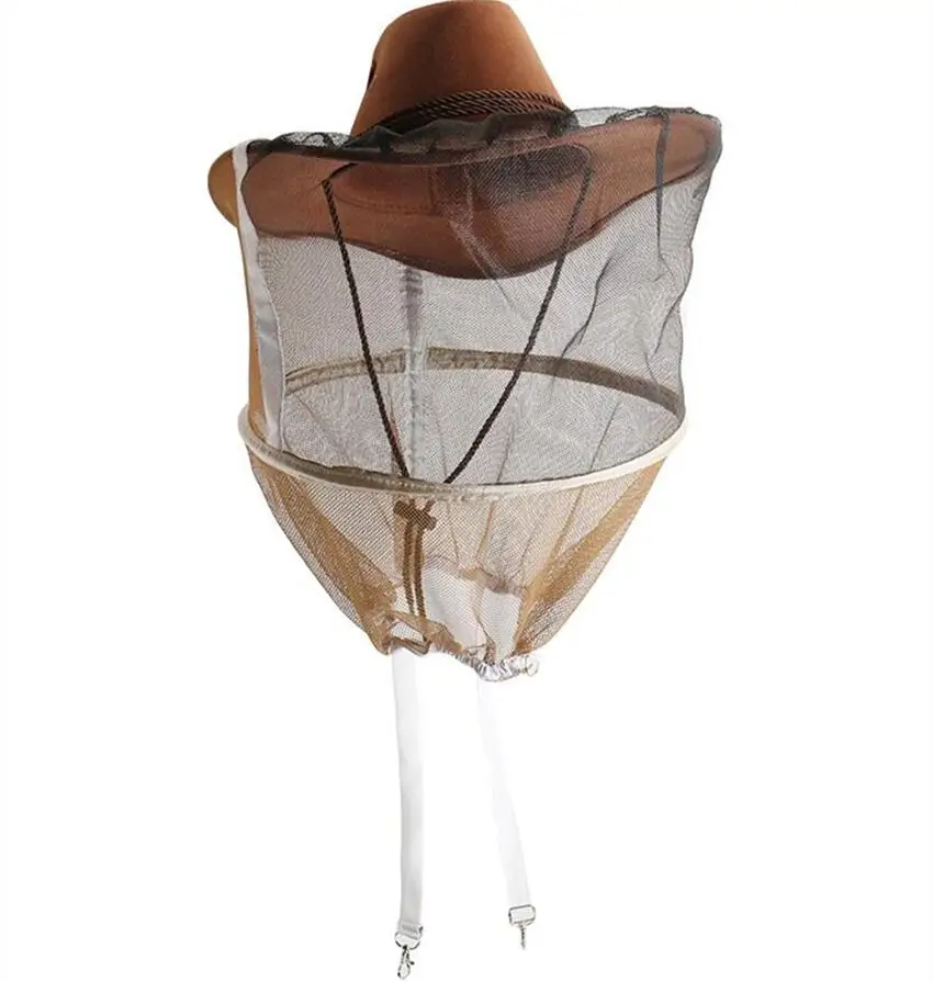Beekeeping equipment Beekeeping hat Bee veil Bee hat cowboy bee keeping hat