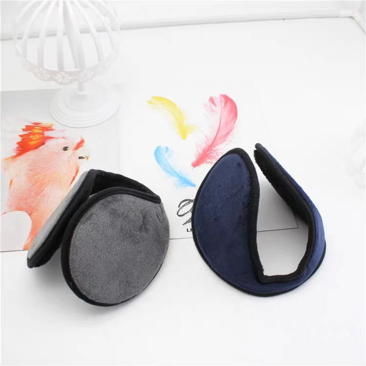 Мужские наушники зимние грелки уха флис Earwarmer мужские и женские в сложенном виде плюшевые аксессуары 4 вида