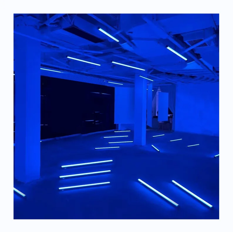 Stage event Lighting DMX wireless waterproof led battery film pixel RGBW tube battery powered led tube housing