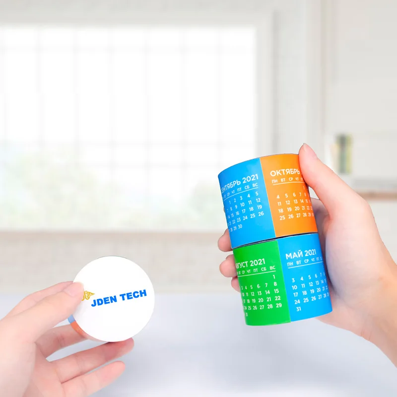 cylinder shape magnetic photo folding puzzle round magic cube with custom print logo picture for advertising gift toy
