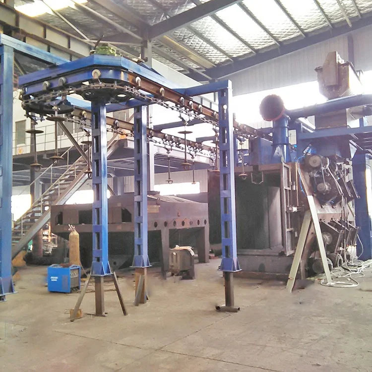 15GN Steel Surface Cleaning equipment and names  Wheel Rim Shot Blasting Machine