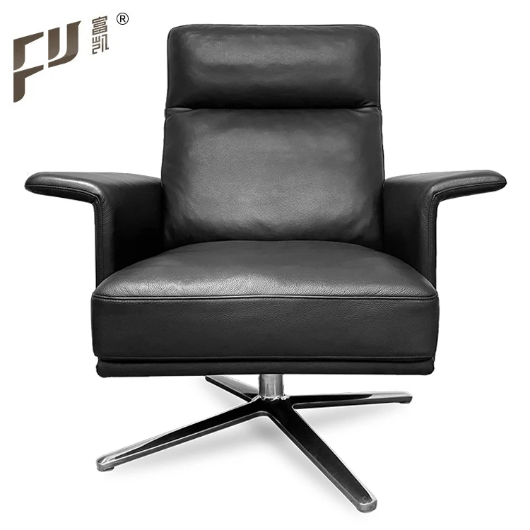 
New Modern Revolving Comfortable Office Leather Leisure Sofa For Fat Man 