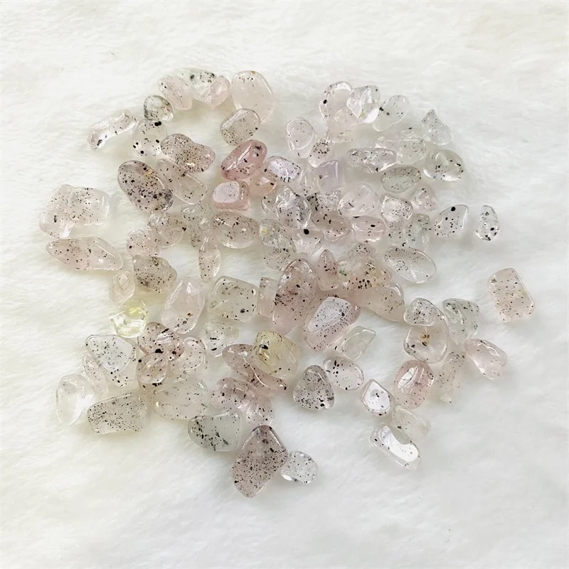 Hot Sale Natural Dragon Fruit Tumbled Stone Pitaya Crystals Gravel for Healing Decoration
