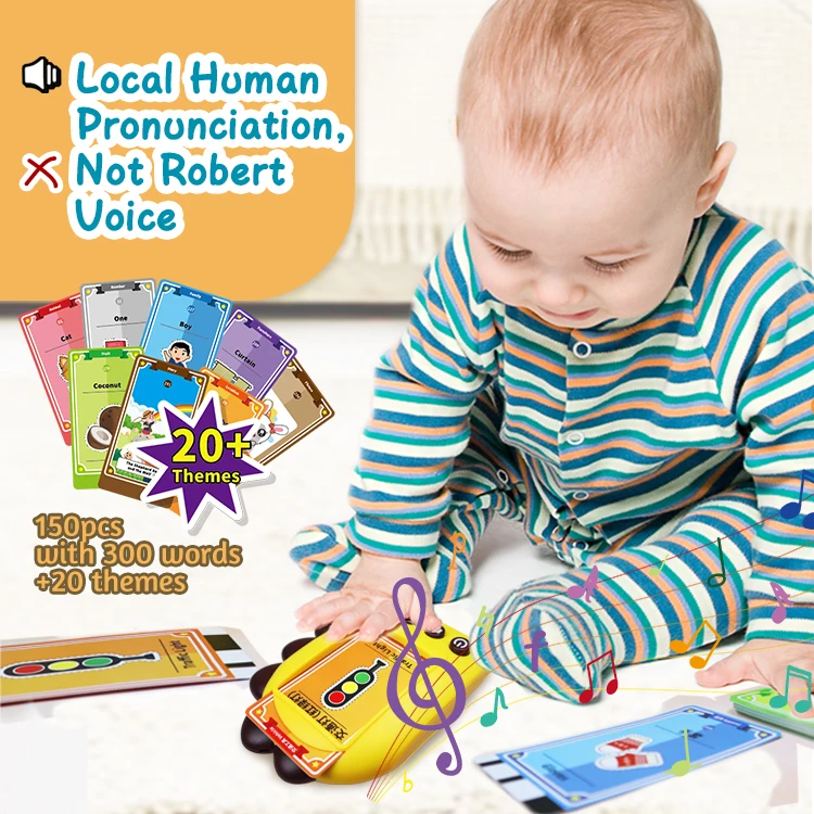 Early Education Learning 224 Sight Word 112 English Phonics Cognition Talking Flashcard Reader