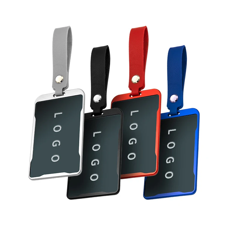 High Quality Aluminum Alloy Car Key Card Case Holder Protector Cover Key Shell for Tesla Model 3 Accessories