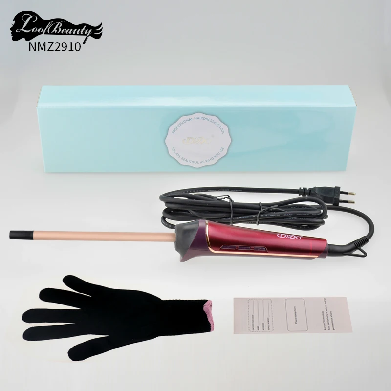 Single Tube 9mm Small Mini Tourmaline Coating Curling Iron