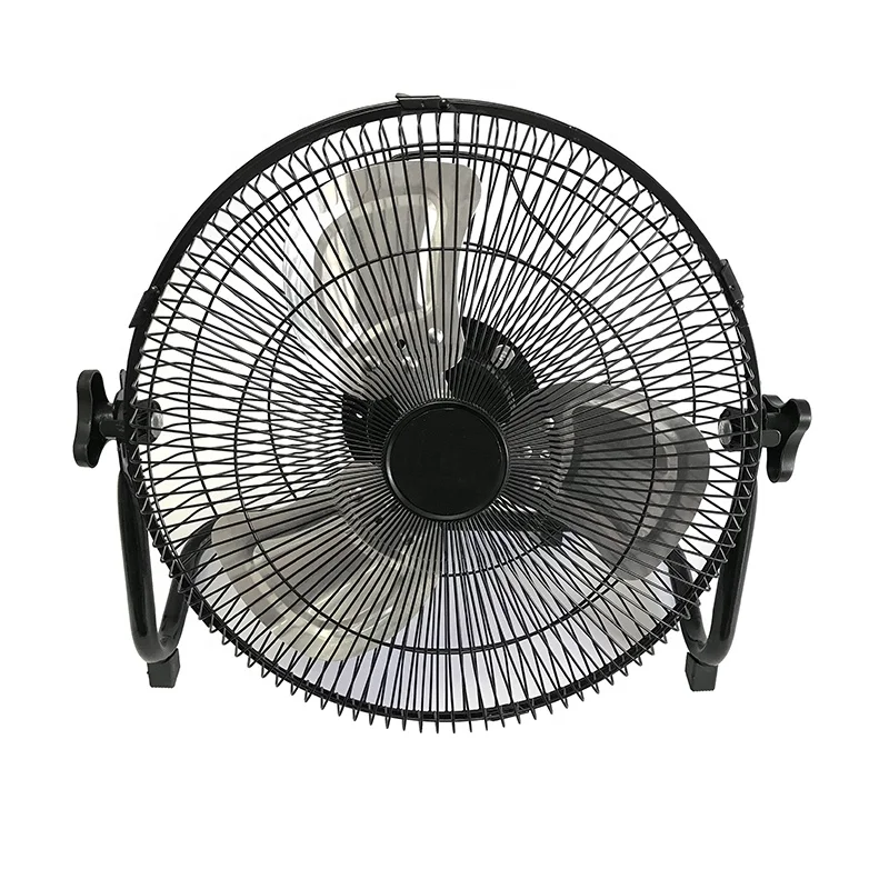 Новый Продукт внутренний колебательный вентилятор лопасти 12 дюймов Солнечный Ac Dc перезаряжаемый промышленный напольный для внутреннего наружного использования