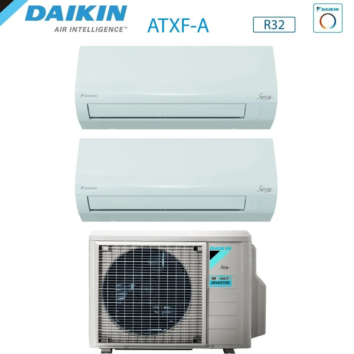 Climatizzzatore Condizionatore Daikin двойной сплит инвертор serie SIESTA 9 + con 2AMXF40A R-32 Wi-Fi опционально 9000