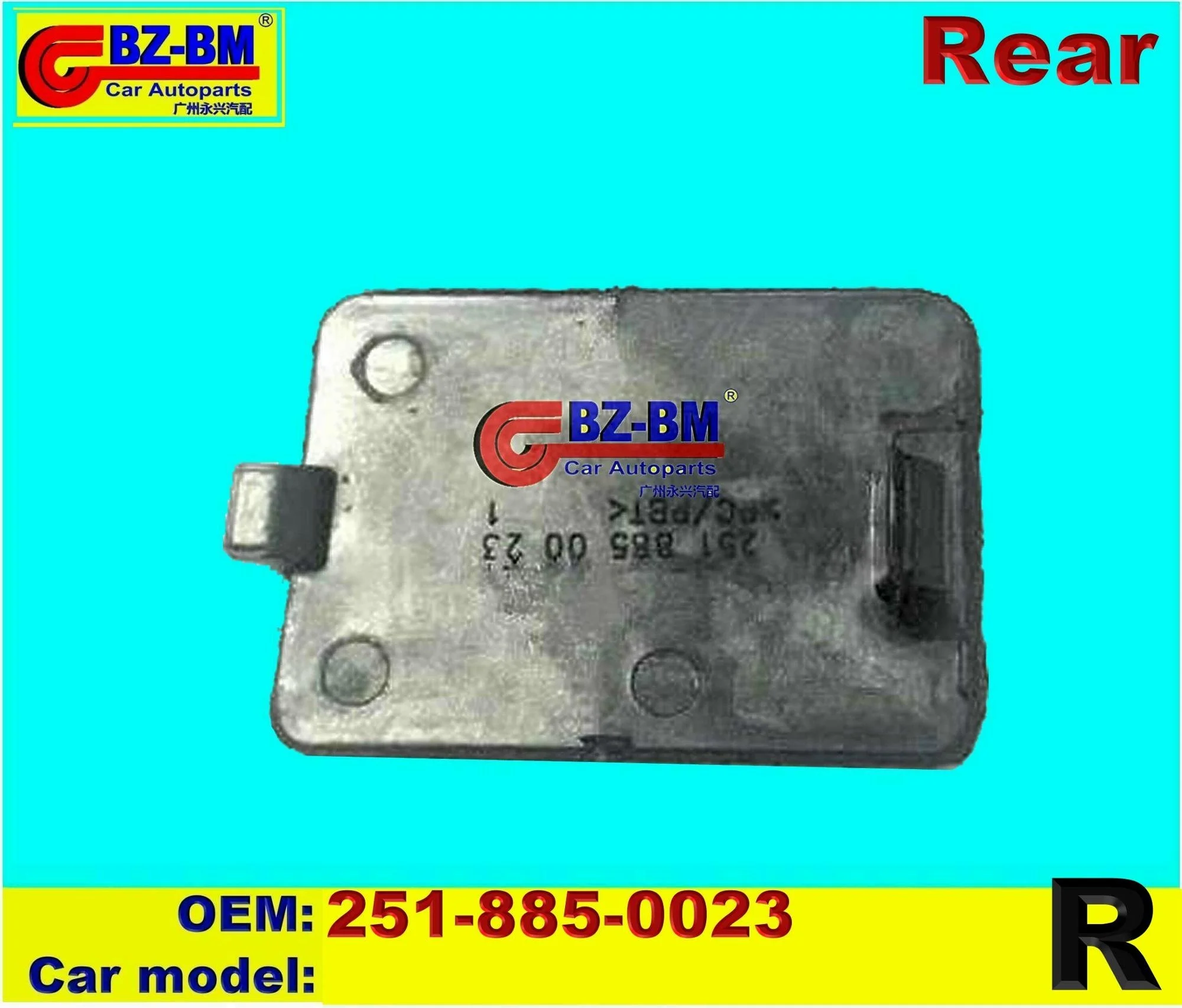 for benz W205 W204 W212   Front bumper TOW HOOK Washer cover W205 2058851801