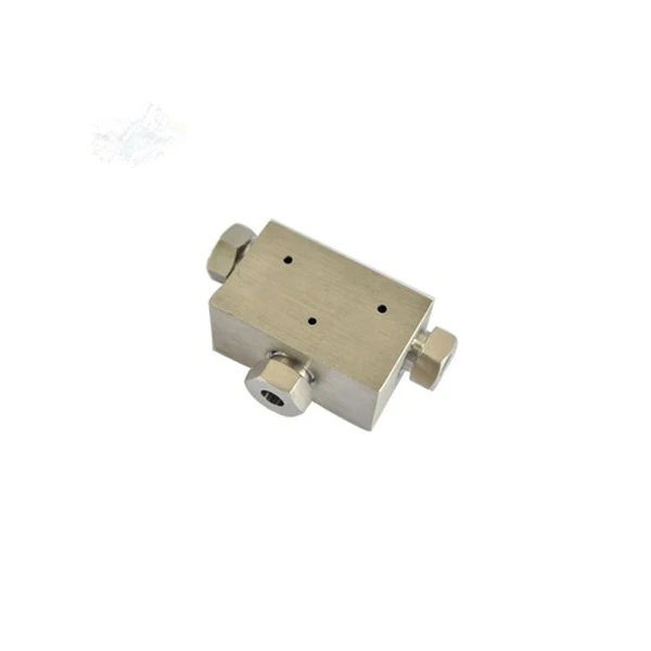 waterjet high pressure pipe fitting  tee;60 KSI;1/4 IN A-0776-1 water jet cutting parts