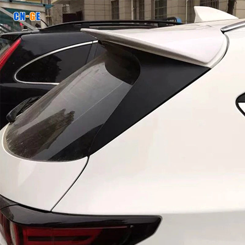 Plastic ABS gloss Black or Prime rear spoiler For Mazda CX-5 CX-5 2017-2022