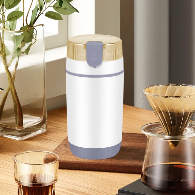 Wholesale Price Coffee Bean Mill Multifunctional 2 Stainless Steel Blades Portable  Electric Coffee Grinder