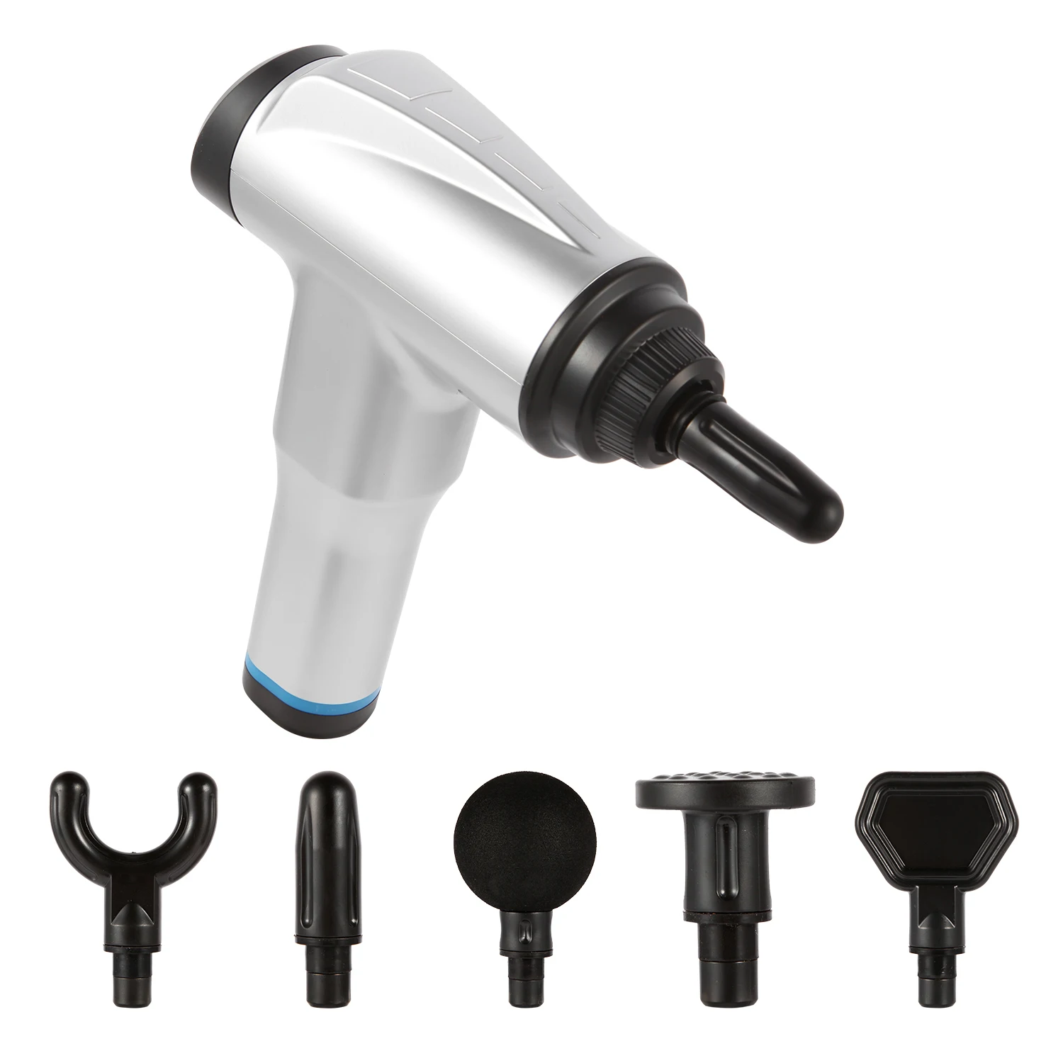 Handheld Fascia Gun Electric Seep Tissue Vibration Muscle Fascia Massage Gun With ABS Case