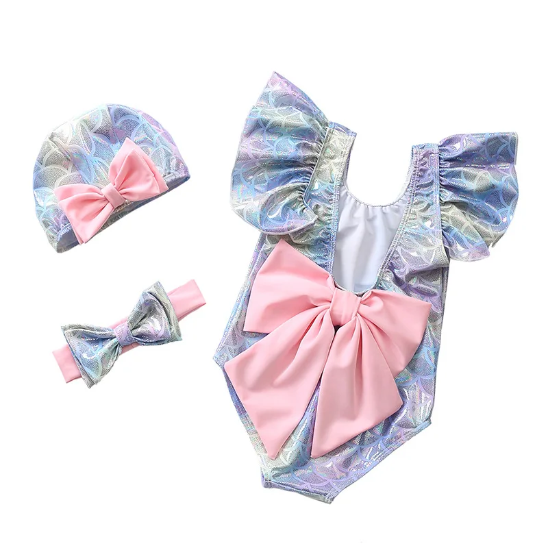 2022 kids summer new design fish child swimwear