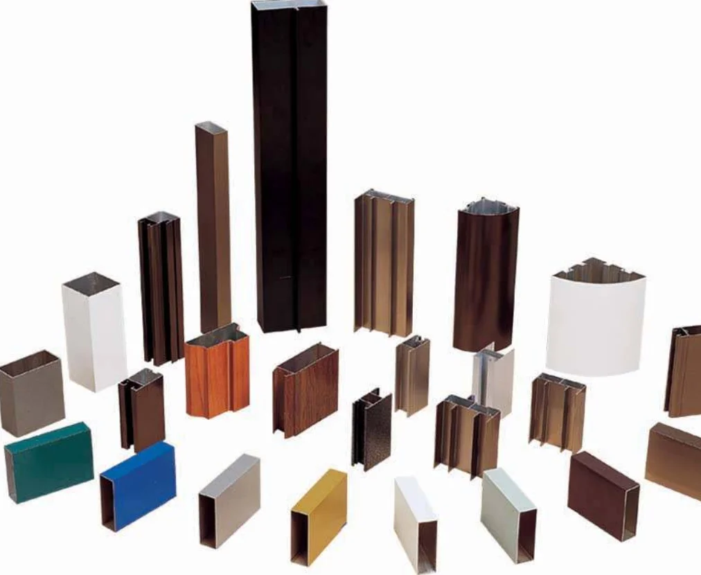 China Manufacture aclidinium Extrusion Aluminium Alloy powder coated aluminium extrusion profiles