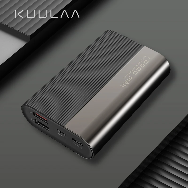 мини подарок маленький портативный power bank 18W быстрое зарядное устройство 10000 mah смартфон банки для Huawei Xiaomi