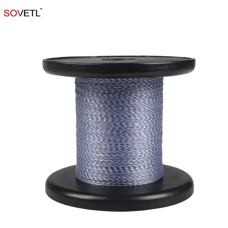 
High Strength Blue/White sutura no reabaorbible quirurgica UHMWPE Braided Suture 