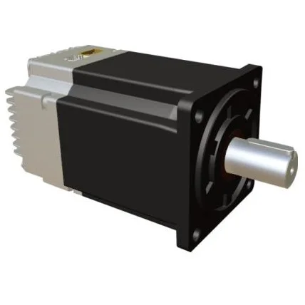 ac Servo 80mm 48V 72V Fan Motor Build Servo Motor AC Motor With Servo Drive
