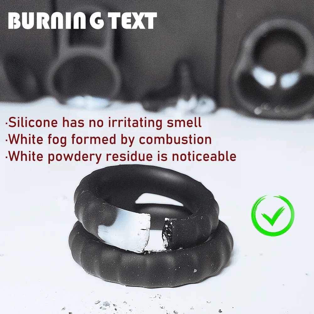 double penis ring liquid silicone lock fine couple resonance delay ring resistance ring Sex toys adult product