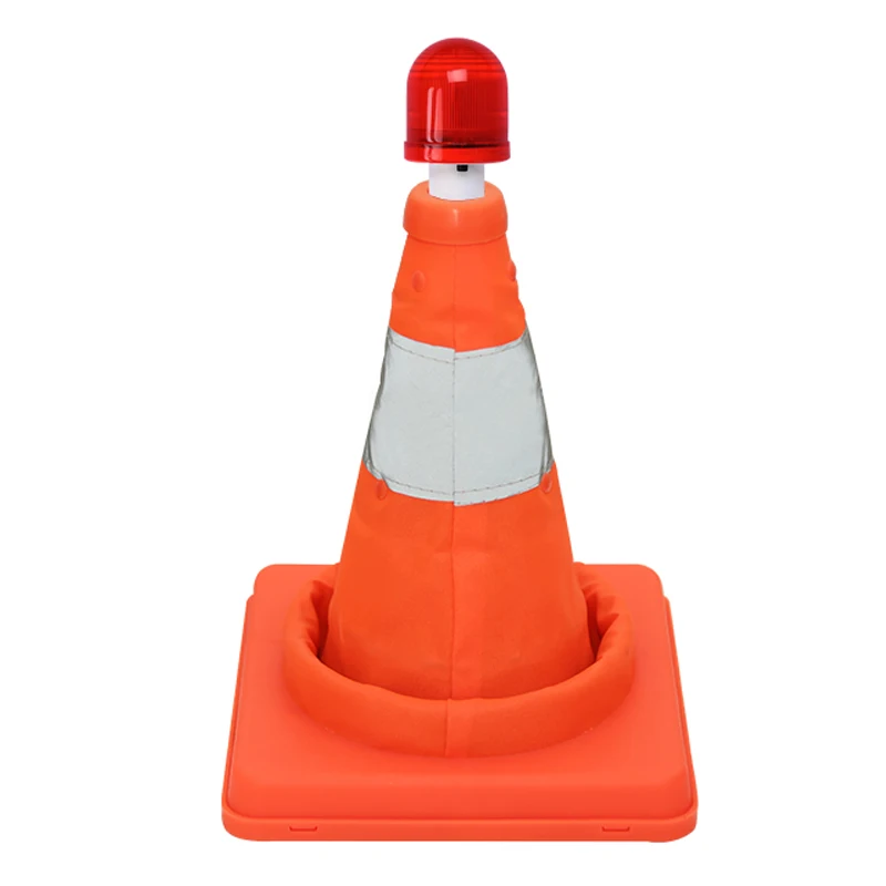 Roadside Emergency Multipurpose Mini Pop-Up Warning Collapsible  Road Traffic Cones Products Extendable Stanchion Safety Cones