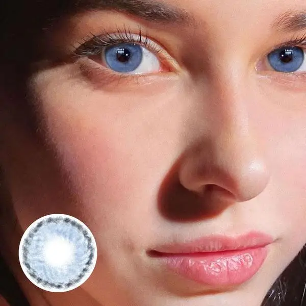 Sorayama green ME64 Wholesale colored natural cheap color soft eye contacts lenses private label contact lenses