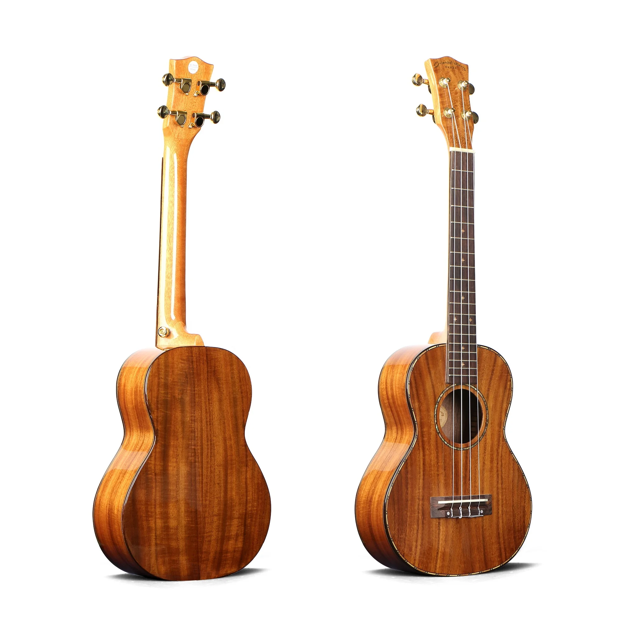 Wholesale cheap price ukulele Acacia Solid 27 inch tenor ukulele custom Oriental Cherry W-DDS-UK27 4 strings ukulele for sale